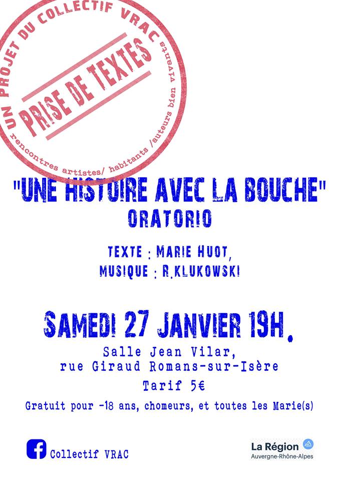 « Une histoire avec la bouche »