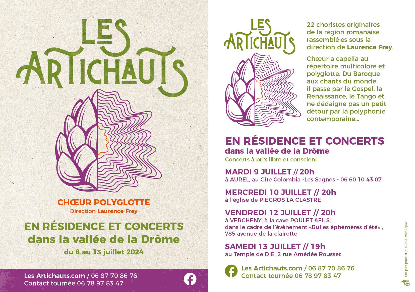 En tournée dans la vallée de la Drôme