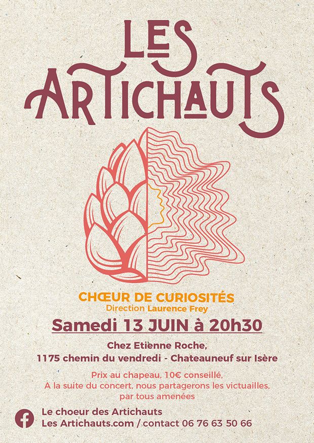 En concert le 13 juin à 20h30, à Chateauneuf-sur-Isère