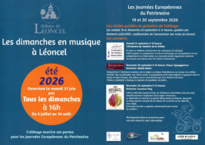 En concert le 20 septembre 2026 à 16h, à l&rsquo;abbaye de Léoncel